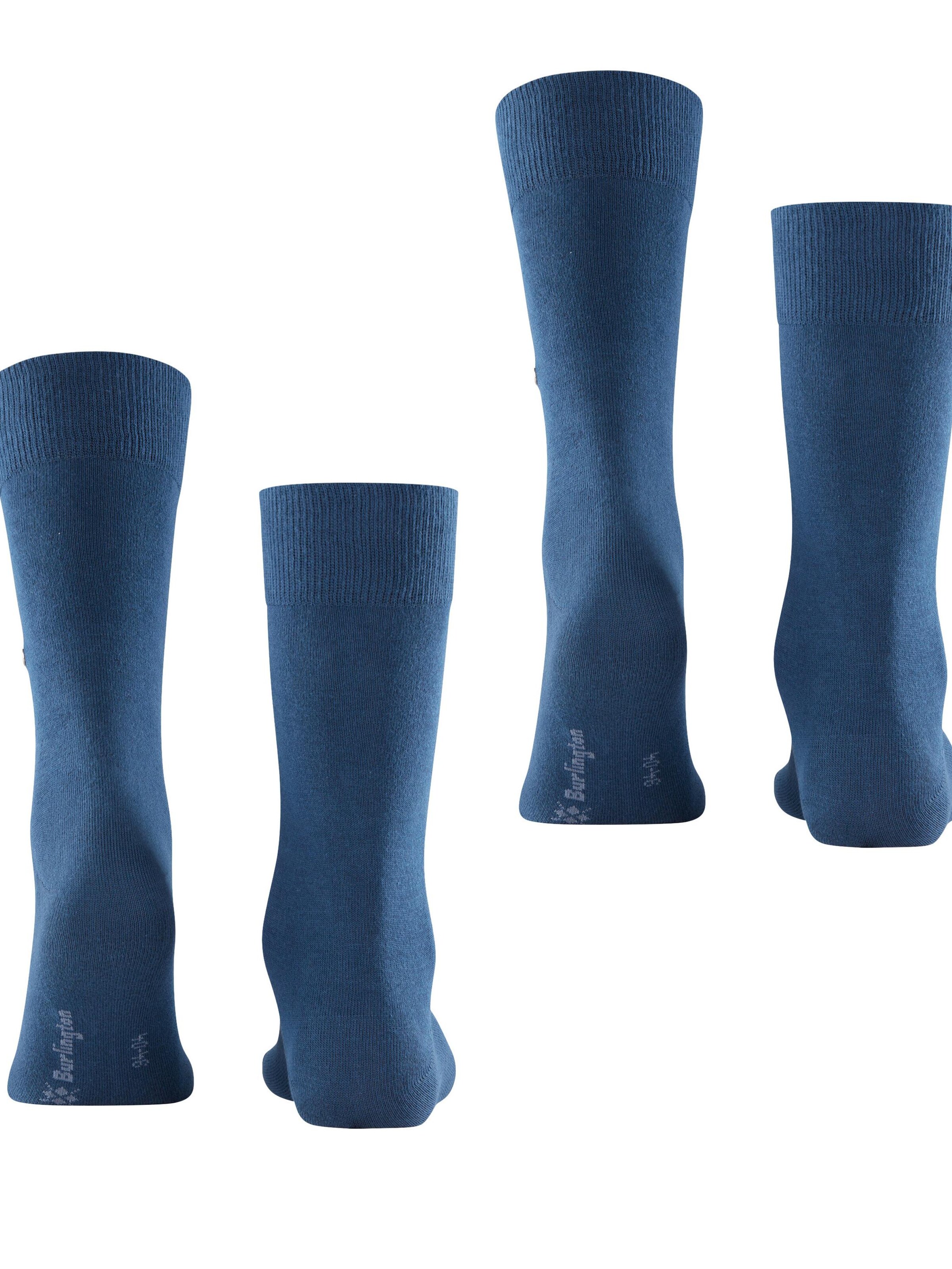 BURLINGTON Socks 'Everyday 2-Pack' in Blue
