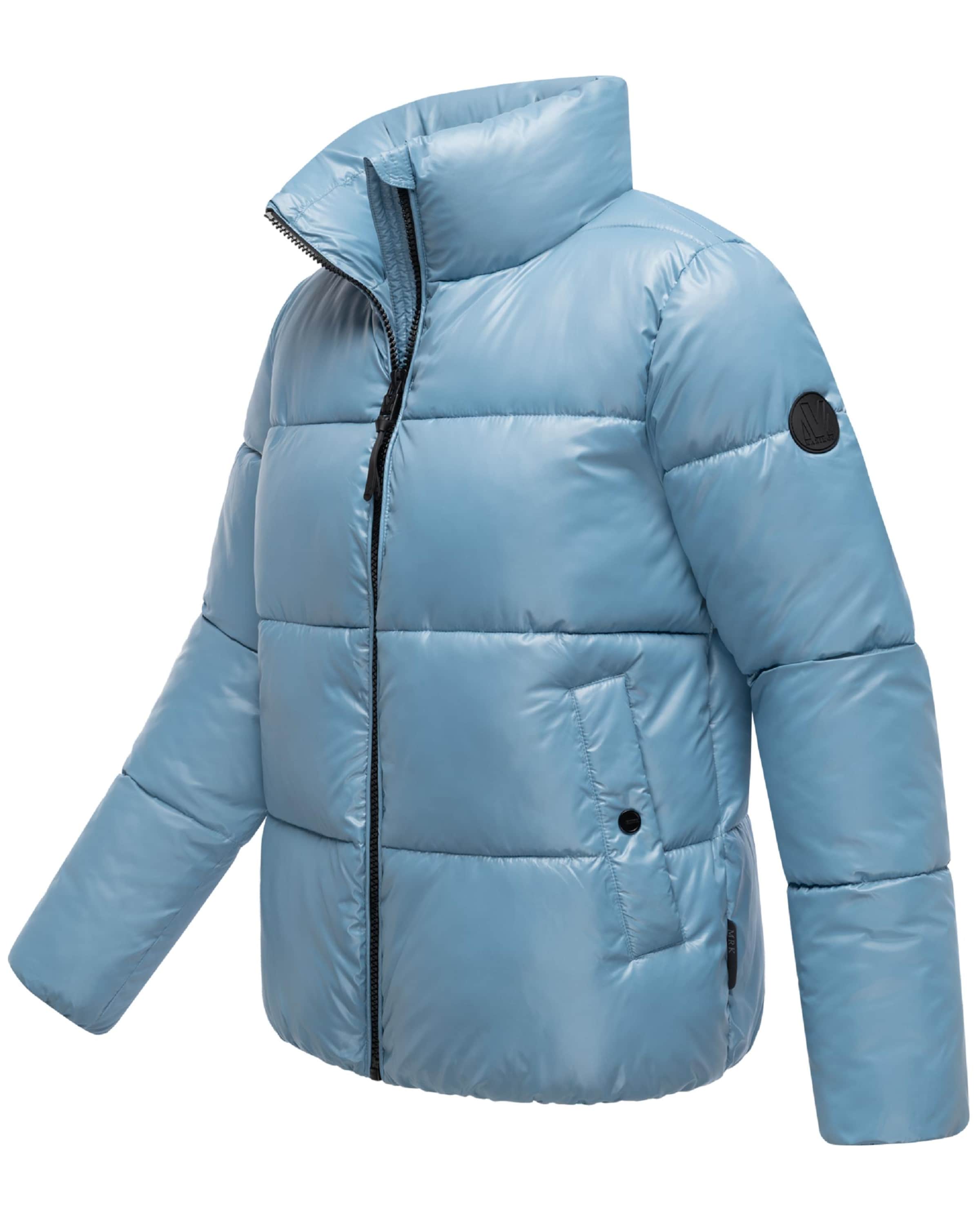 MARIKOO Winter Jacket 'Hazalee 16' in Blue