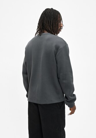 Cleptomanicx Pullover 'Double' in Grau