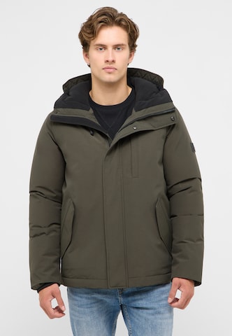 MUSTANG Winter Jacket 'Aspen' in Green: front