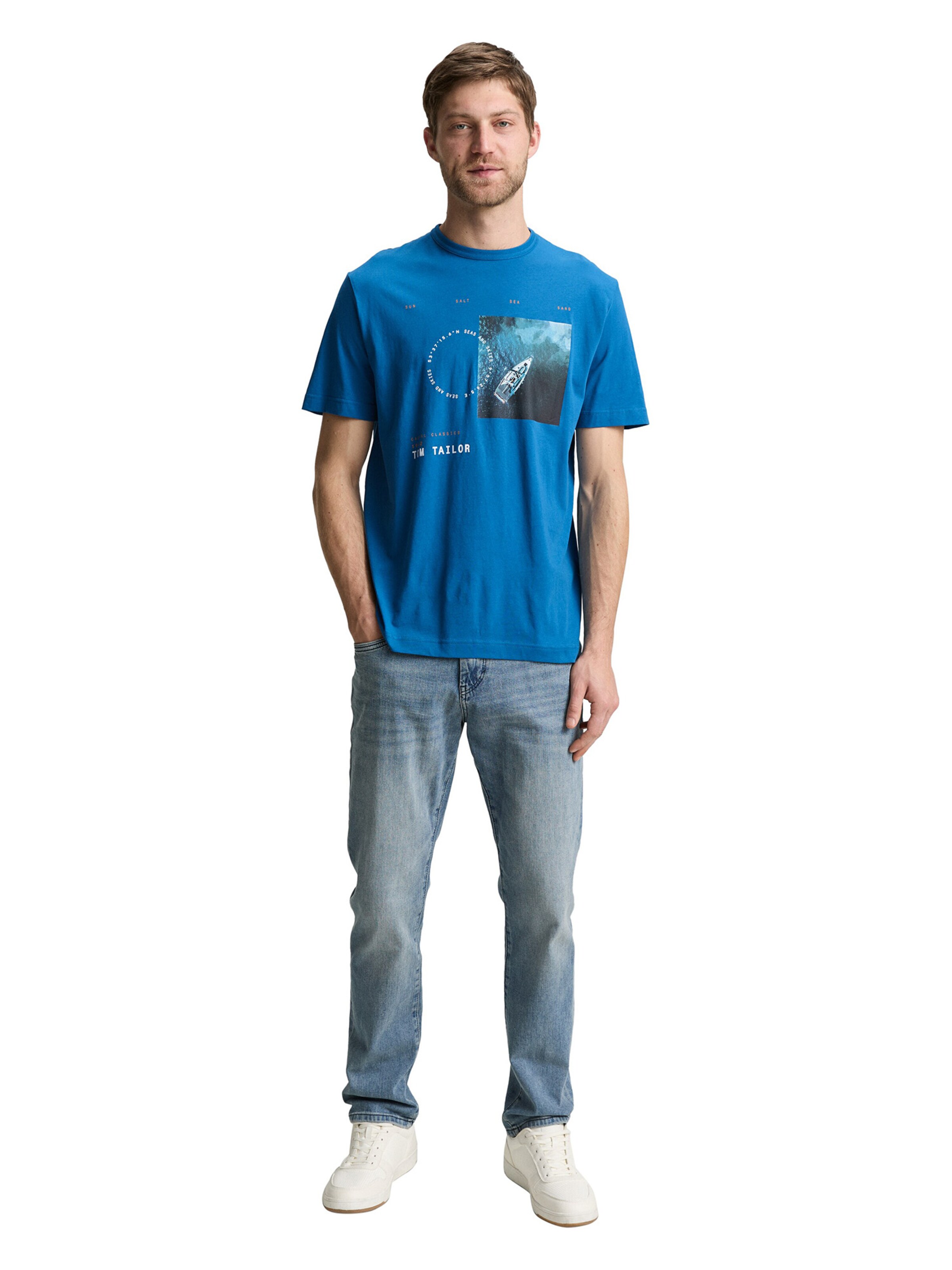 TOM TAILOR Shirt in Blue