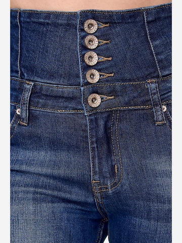 Skinny Jean Elara en bleu