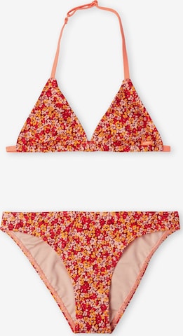 O'NEILL Triangel Bikini 'Venice Beach Party ' in Rot: predná strana