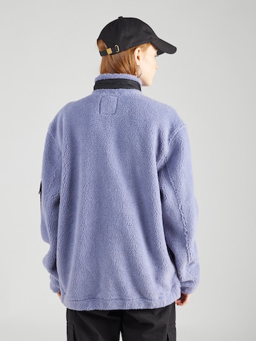 Dr. Denim Between-Season Jacket 'Piper Pile' in Purple