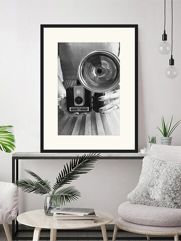 Liv Corday Bild  'Vintage Photocamera' in Schwarz