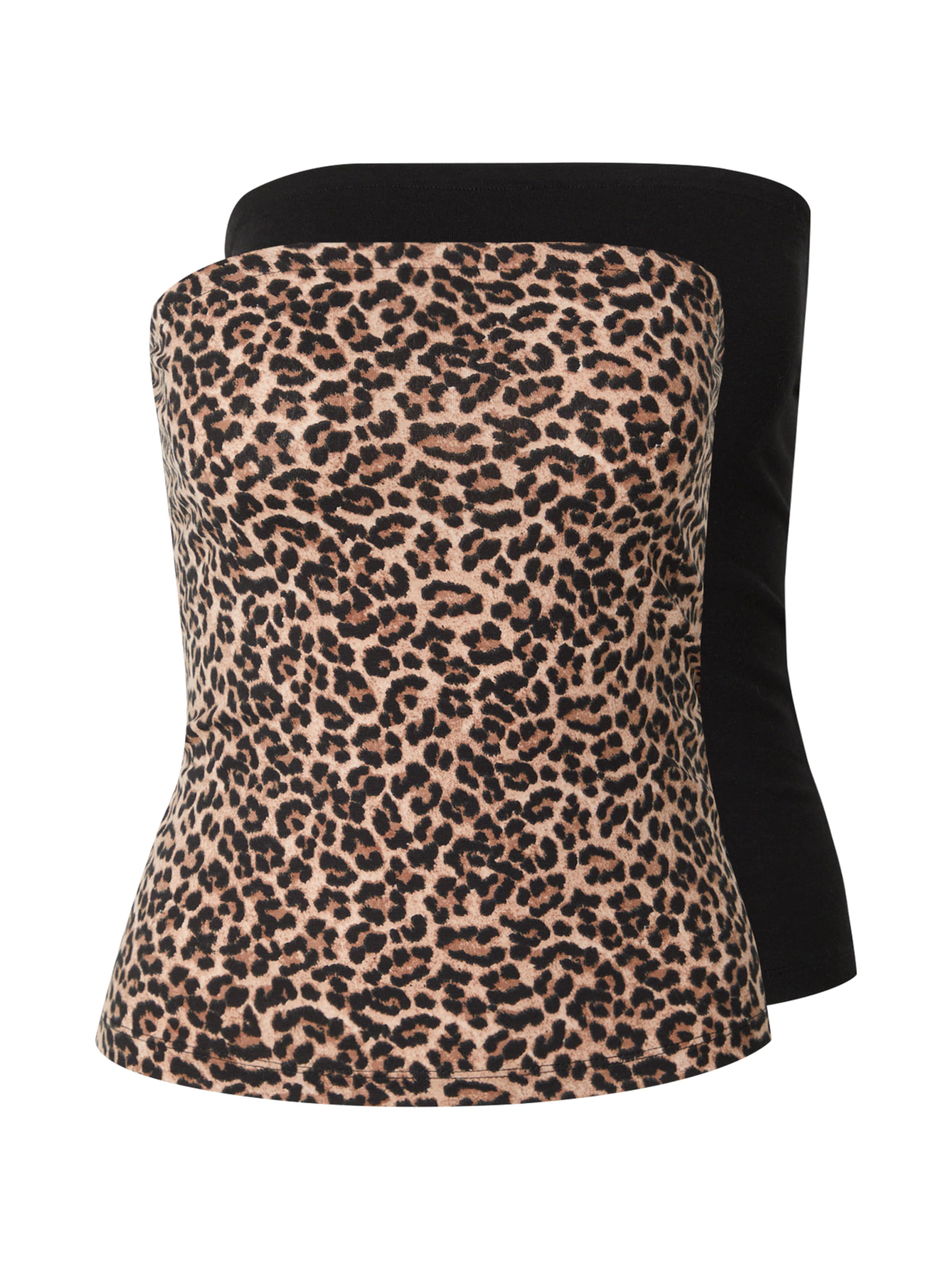 ONLY - Top 'ONLLIVE LOVE' em preto: frente