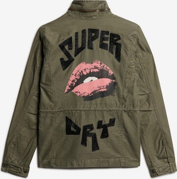 Superdry Tussenjas in Groen