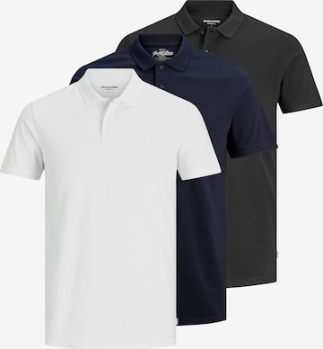 JACK & JONES Тениска в синьо: отпред