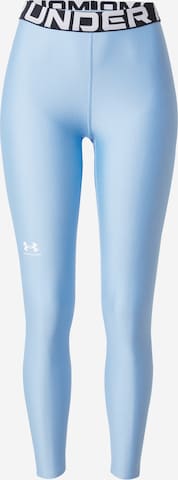 UNDER ARMOUR Spodnie sportowe 'Authentics' w kolorze niebieski: przód