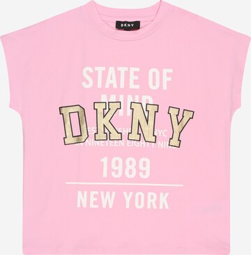 DKNY Tričko – pink: přední strana