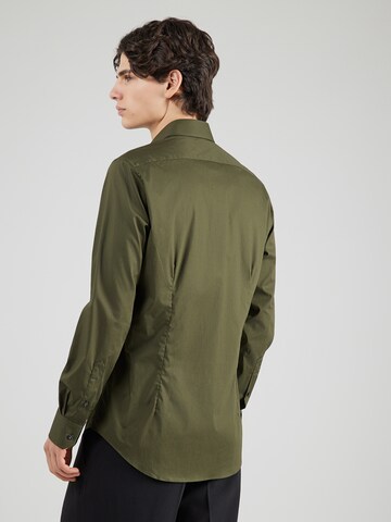Michael Kors Slim Fit Skjorte i grøn: tilbage