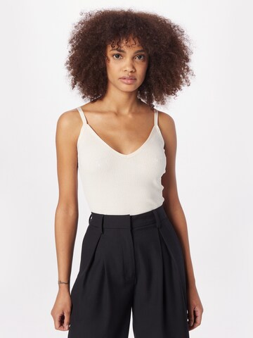 rosemunde Top in Beige: Vorderseite