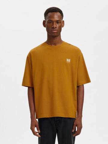 SELECTED Shirt in Brown