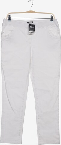 Walbusch Pants in XXL in White: front