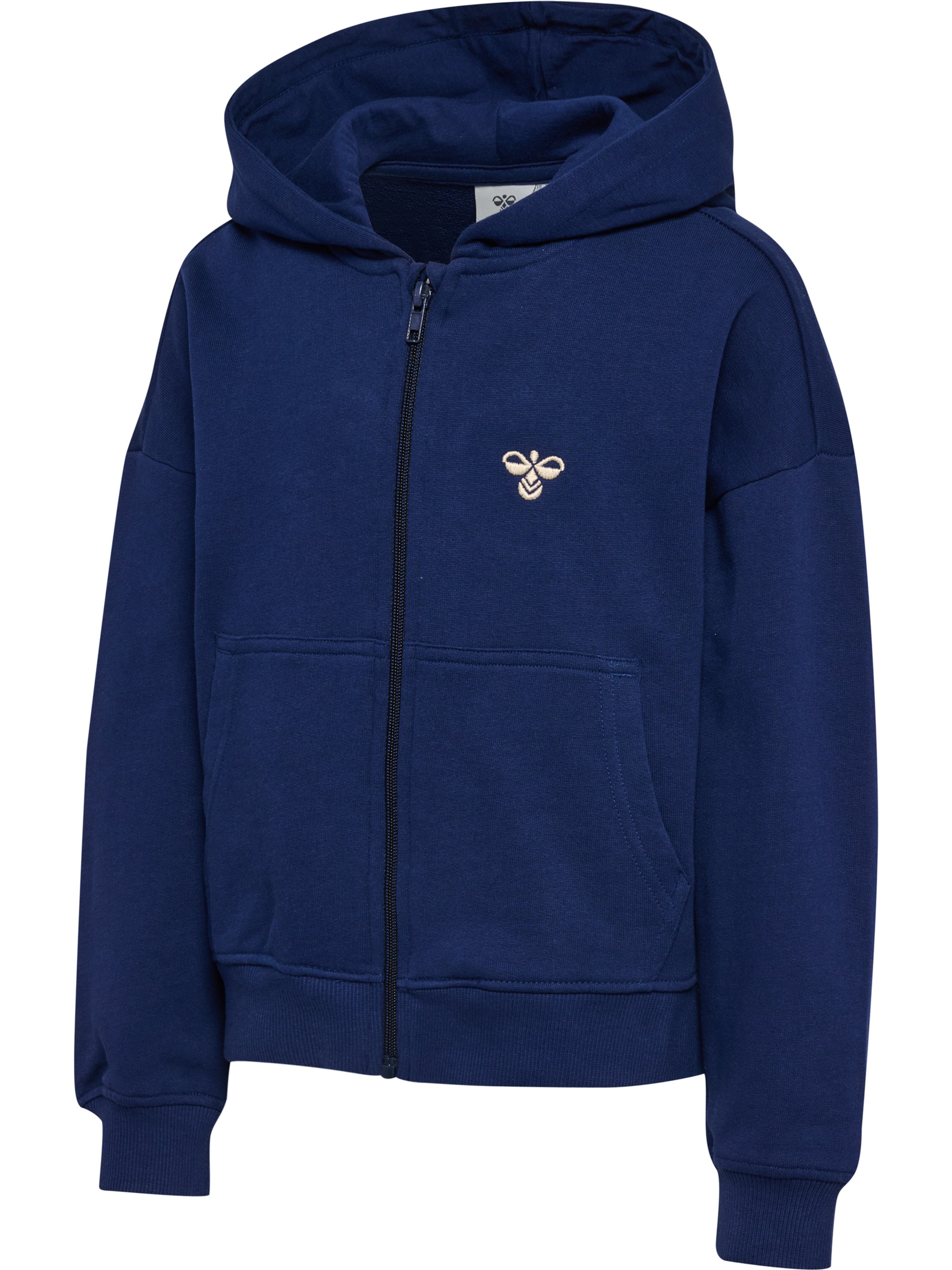 Hummel Zip-Up Hoodie in Blue