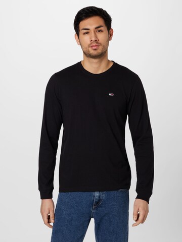 Tommy Jeans - Camiseta en negro: frente