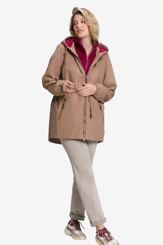 Ulla Popken Tussenparka in Beige