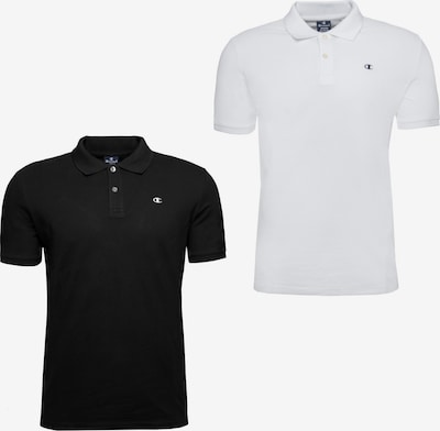 Champion Authentic Athletic Apparel T-Shirt en noir / blanc, Vue avec produit