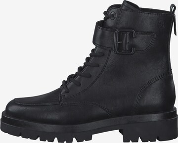 s.Oliver Lace-Up Ankle Boots in Black