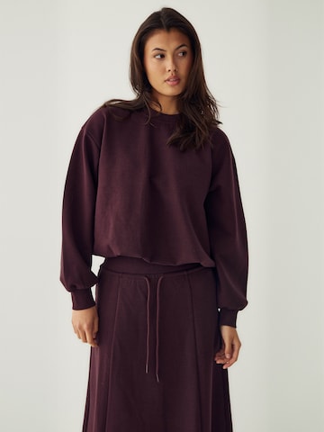 Pull-over ' N-Mallorie ' Noella en rouge : devant