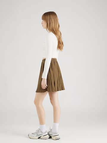 PIECES Skirt 'AMELIA' in Green