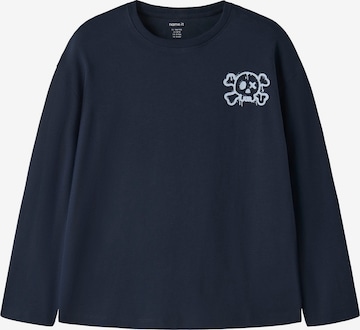 NAME IT Shirt 'NKMOLLE' in Blau: Vorderseite