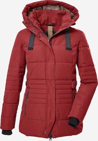 G.I.G.A. DX by killtec Between-Season Jacket in Red: front