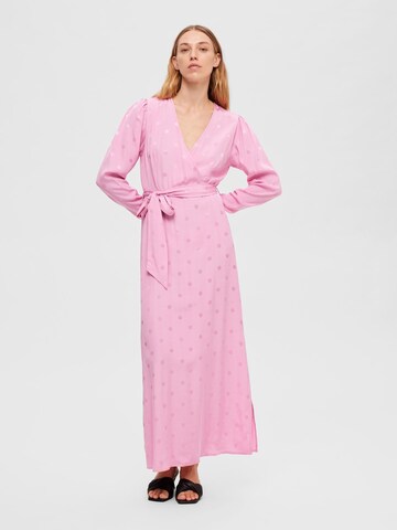 SELECTED FEMME Blusenkleid in Pink