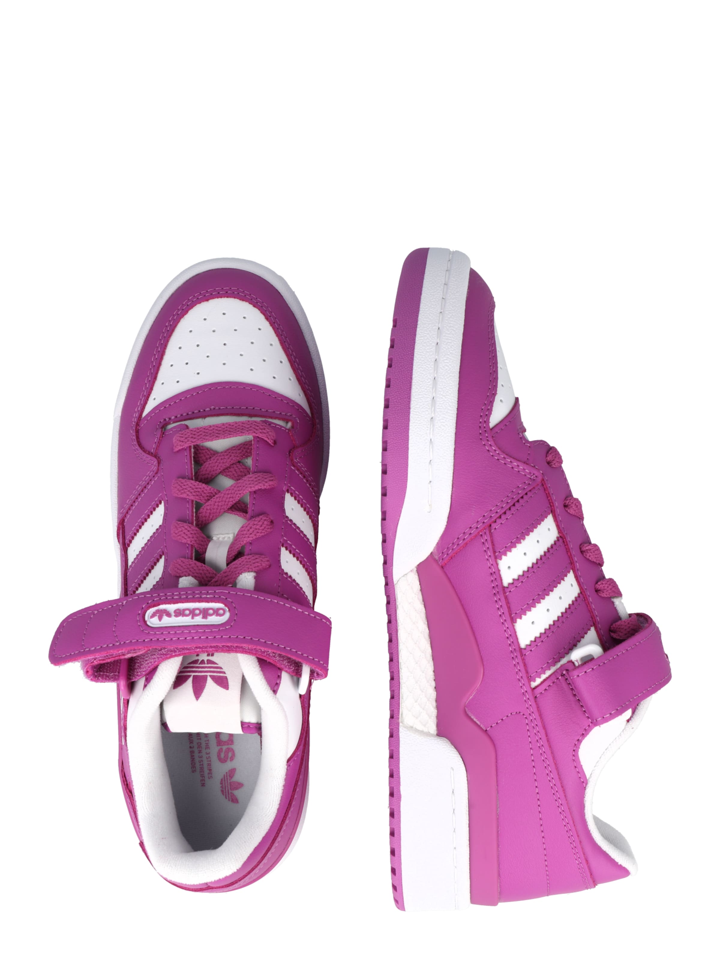 ADIDAS ORIGINALS Madalad ketsid 'Forum', värv valge