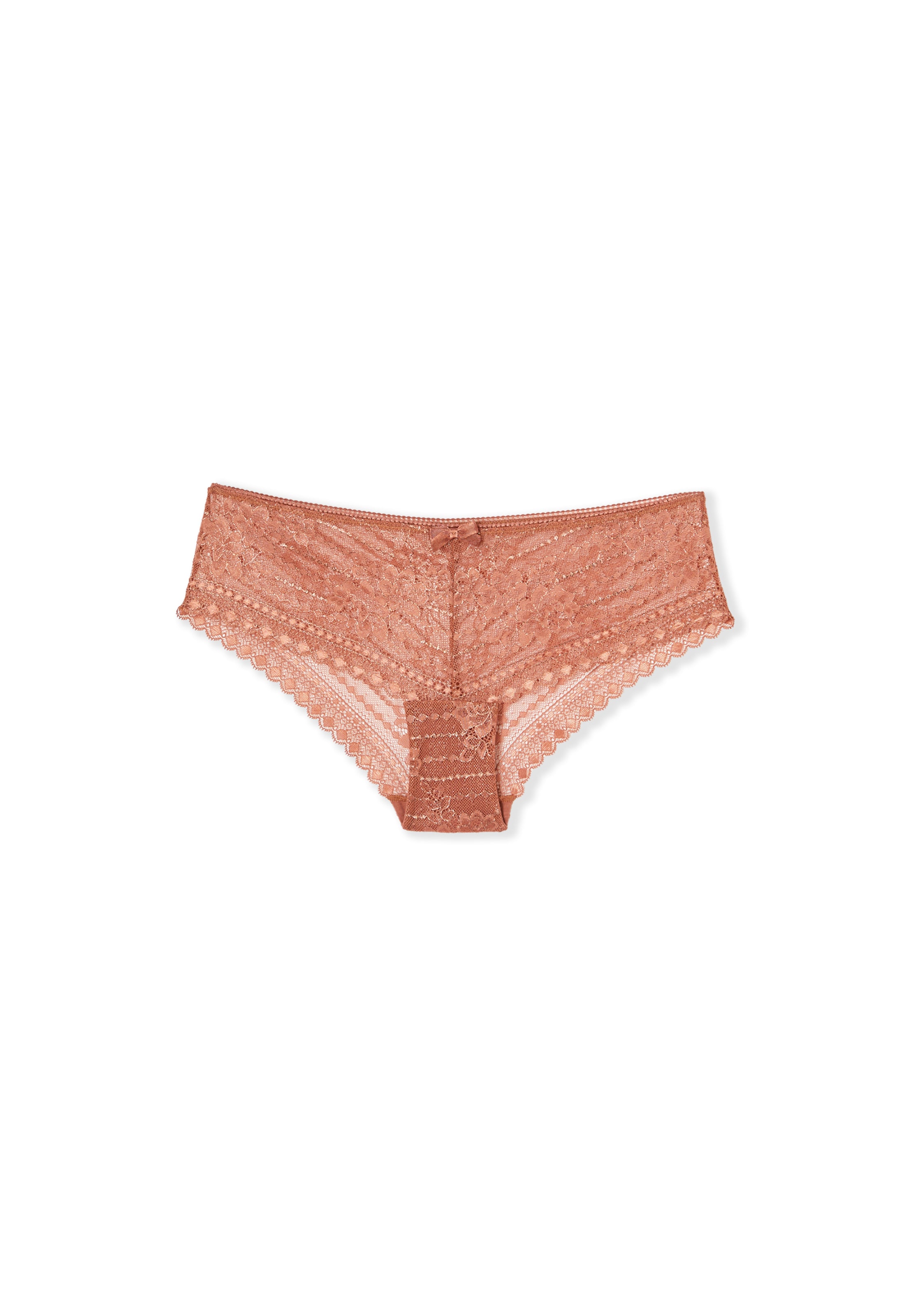 ETAM Slip 'Panama' in Bruin: voorkant