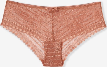 Slip 'Panama' ETAM en marron : devant