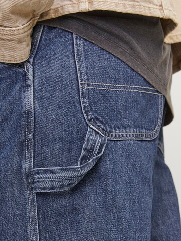 JACK & JONES Loosefit Jeans 'Eddie Carpenter' i blå