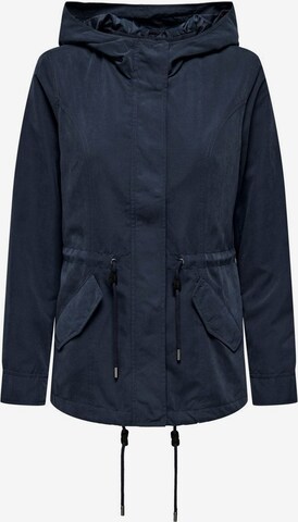 ONLY Between-Seasons Parka in Blue: front