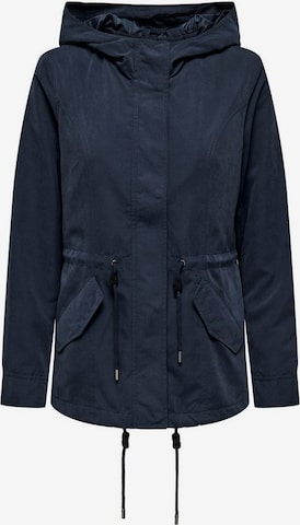 ONLY Between-Seasons Parka in Blue: front