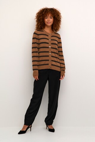 Kaffe Knit cardigan 'Mala' in Brown