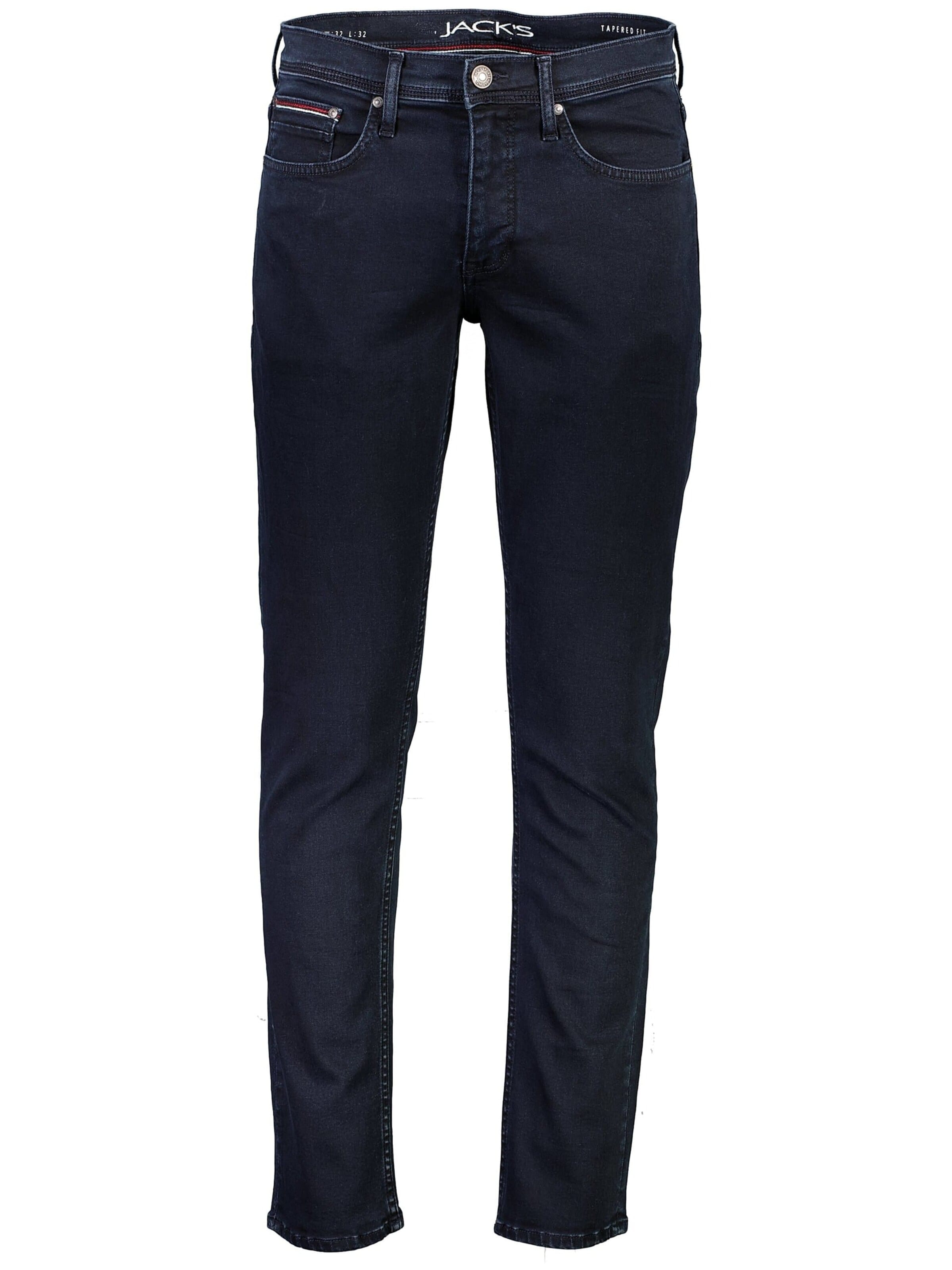 Jack's Tapered Jeans in Blue: front