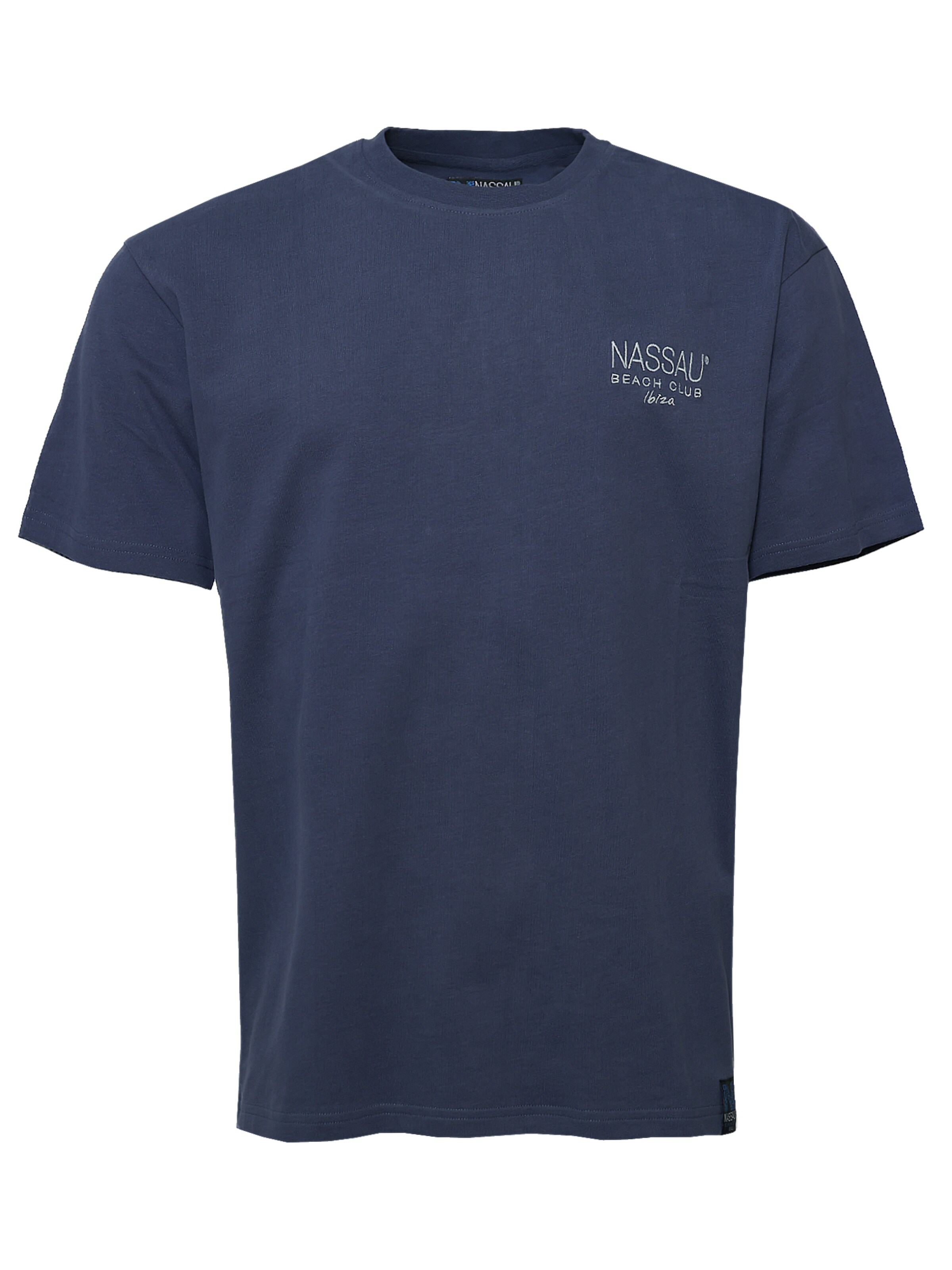 NASSAU Beach Club Shirt in Blau: Vorderseite