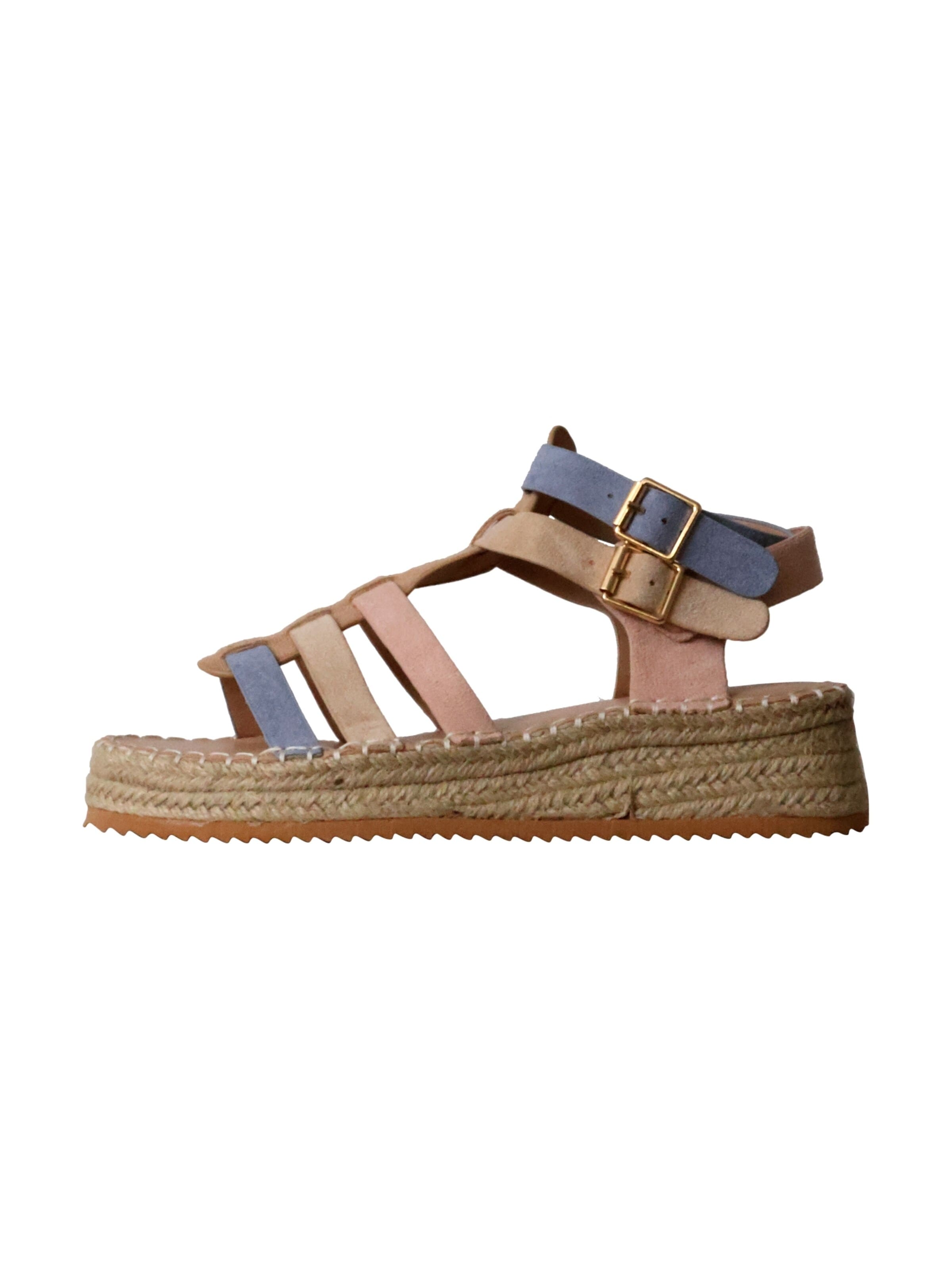 Sandales Joia en bleu : devant