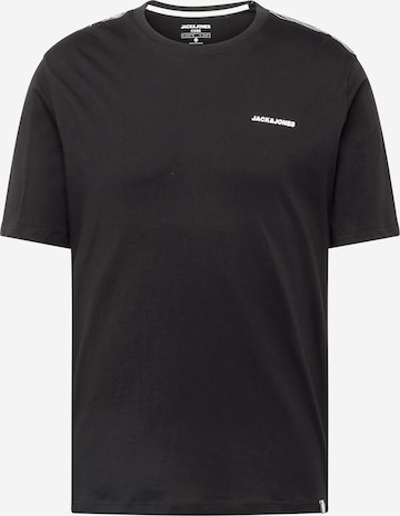 Tricou 'PARKER' de la JACK & JONES pe negru: față