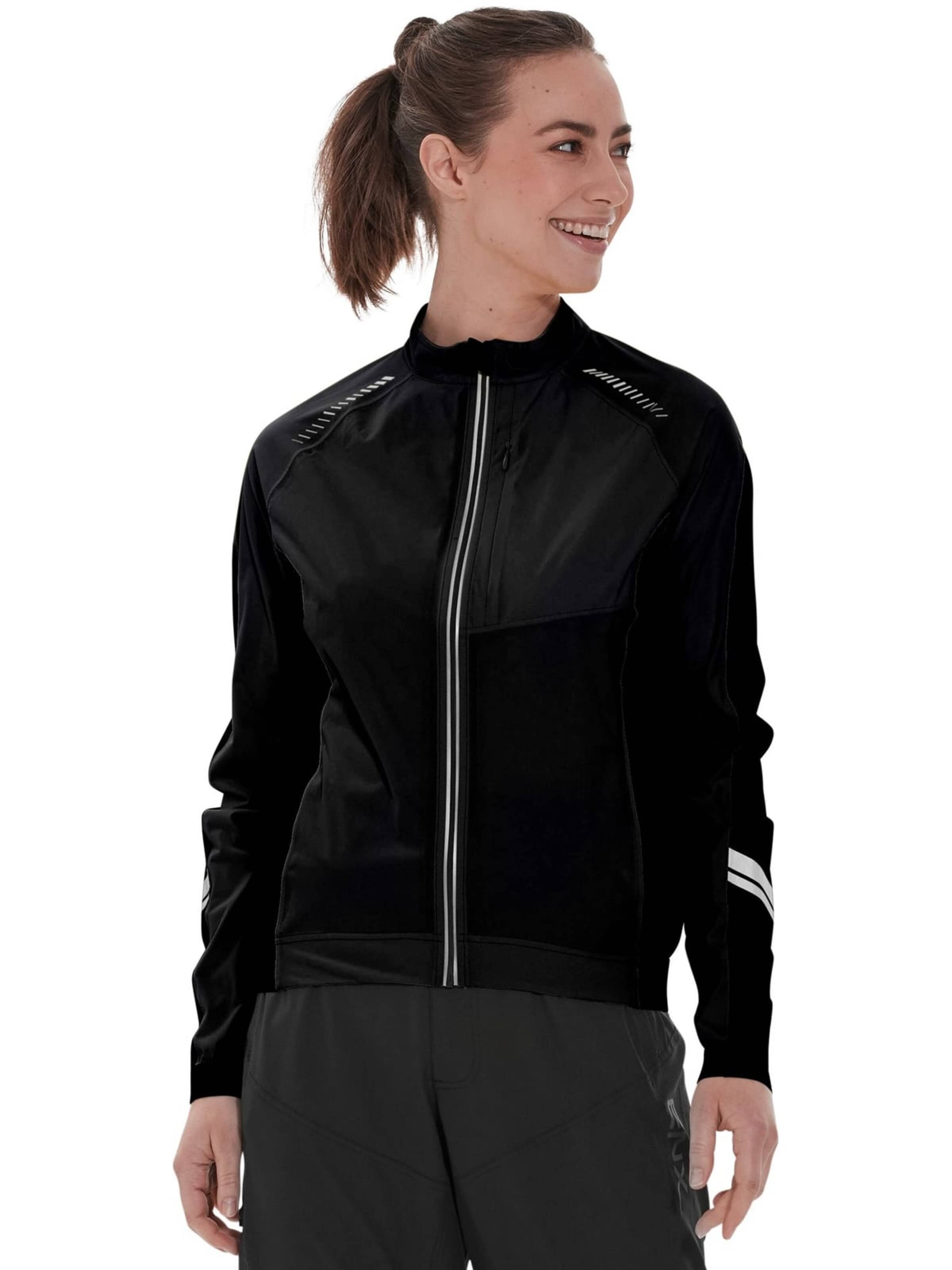 ENDURANCE Overgangsjakke 'Waloha W Cycling/MTB AWG Jacket' i sort