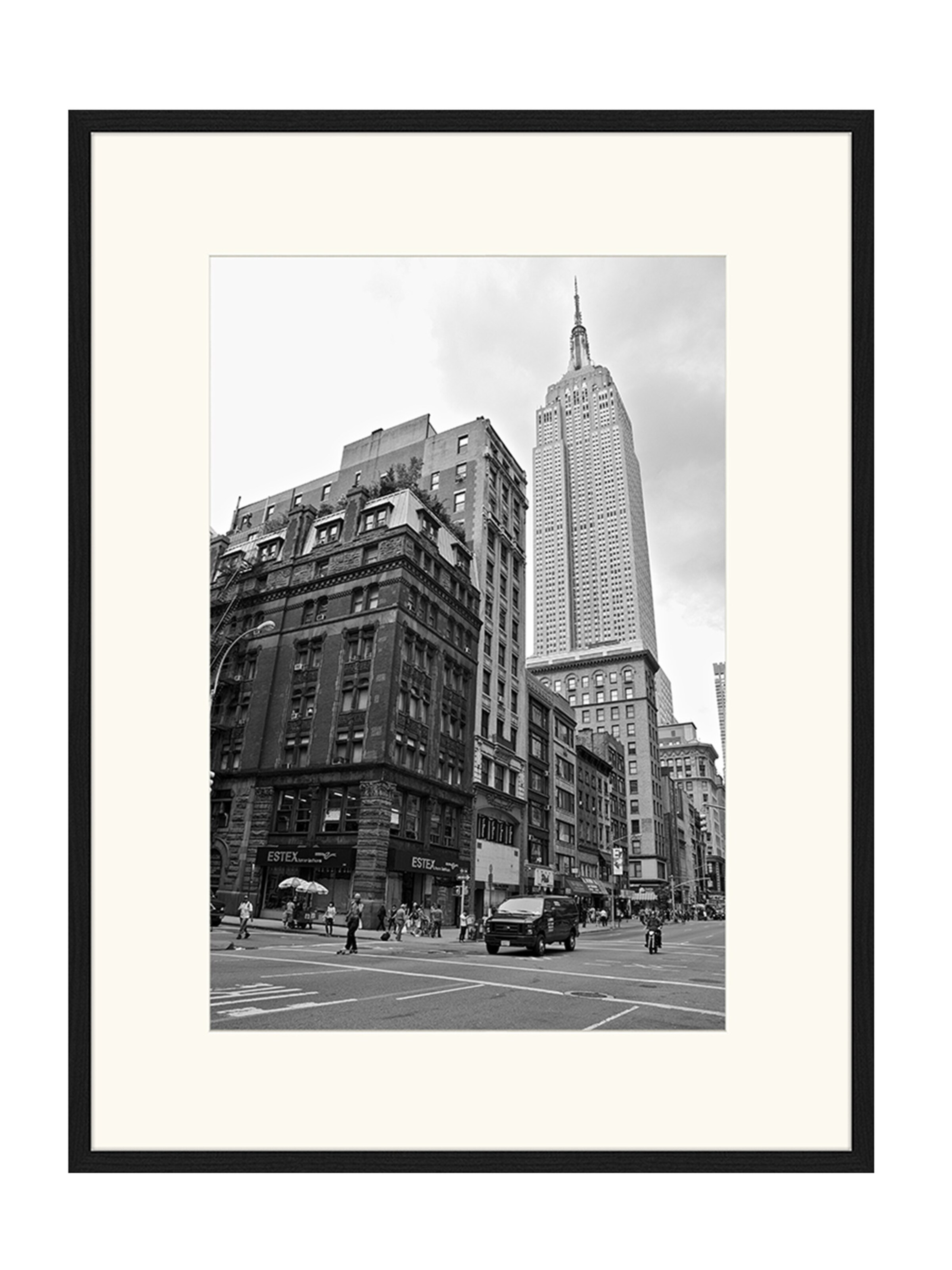 Liv Corday Image 'Empire State Building' in Grey: front