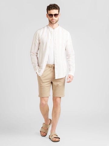 Only & Sons Regular Shorts 'LINUS' in Beige