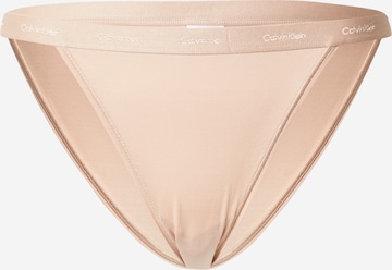 Calvin Klein Underwear Трусы-слипы в Бежевый: спереди