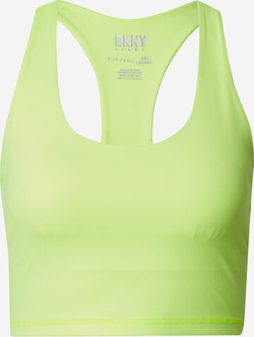 Haut de sport 'BALANCE COMPRESSION' DKNY Performance en jaune : devant