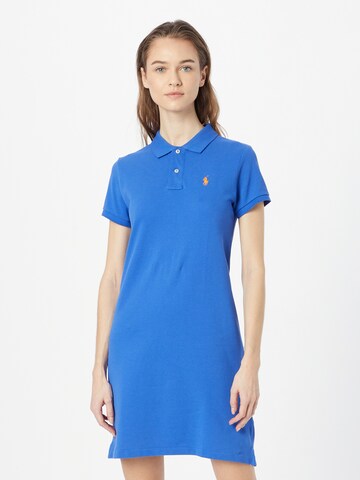 Polo Ralph Lauren Jurk in Blauw: voorkant