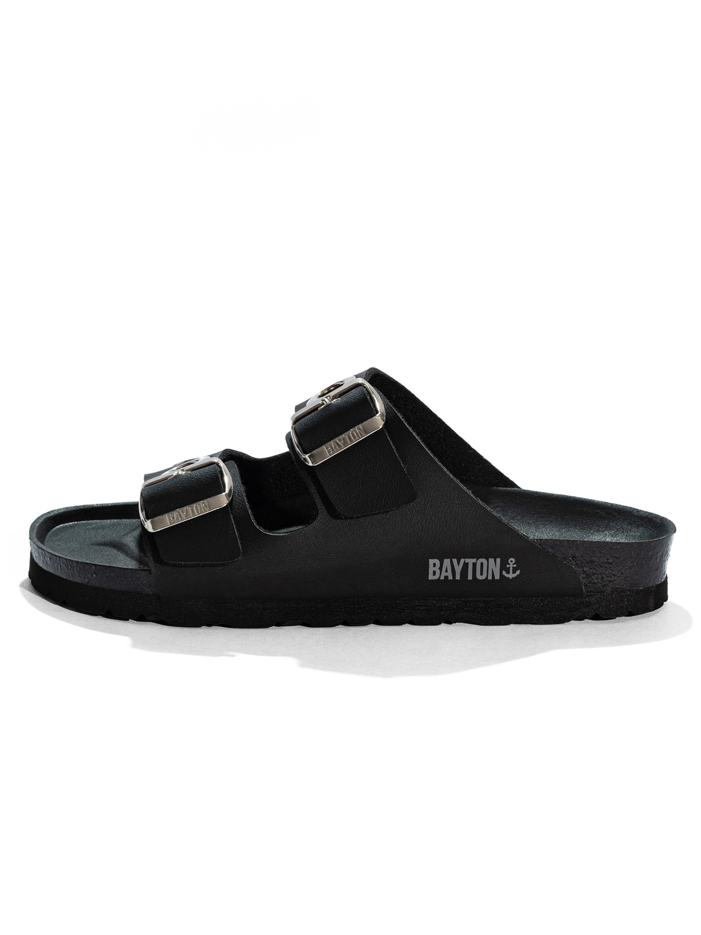 Mule 'JANNY' Bayton en noir : devant