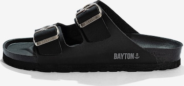 juoda Bayton Šlepetės 'JANNY': priekis