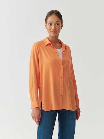 TATUUM - Blusa 'Malba' em laranja: frente