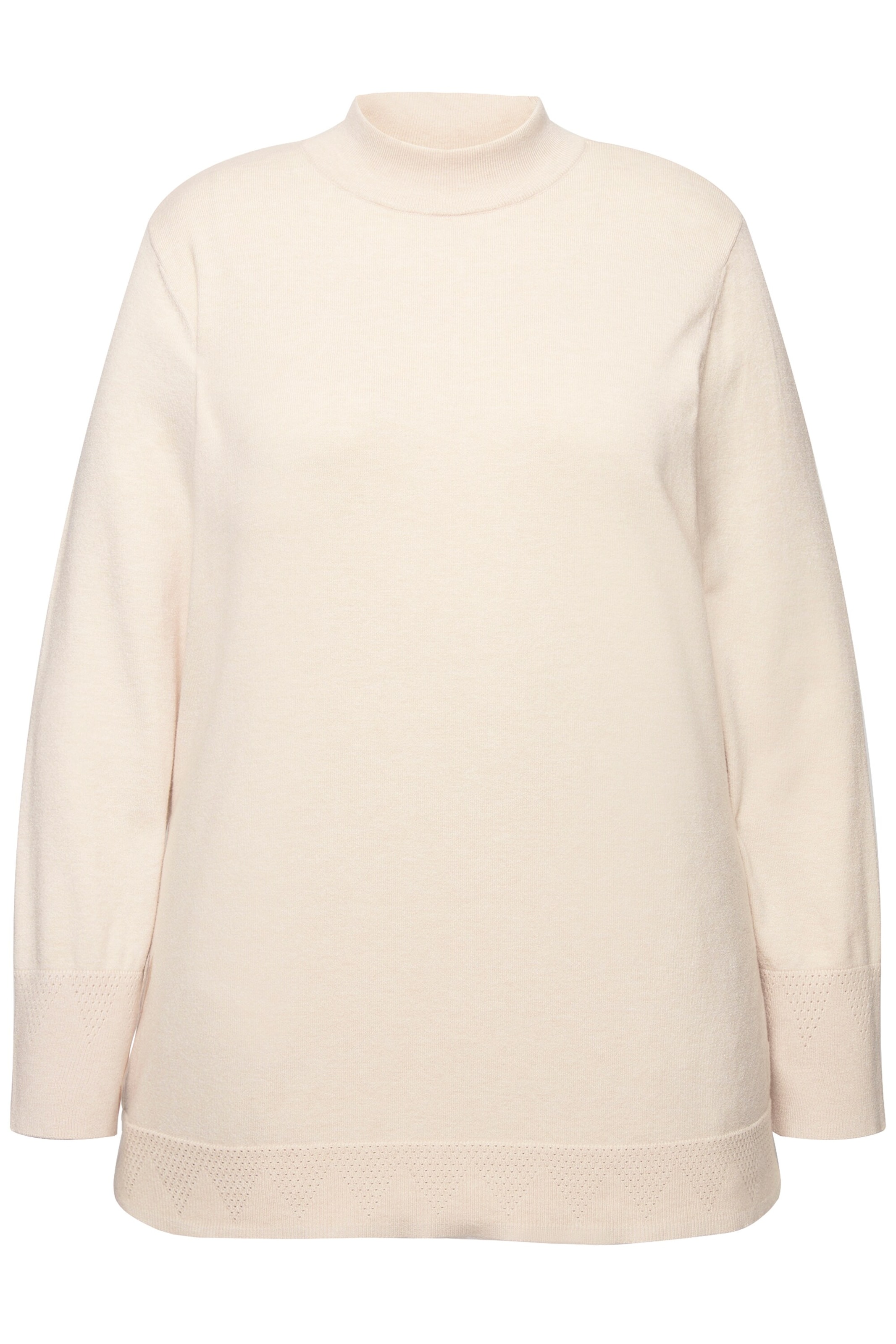 Ulla Popken Sweater in Beige: front