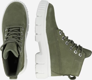 TIMBERLAND Lace-Up Ankle Boots in Green